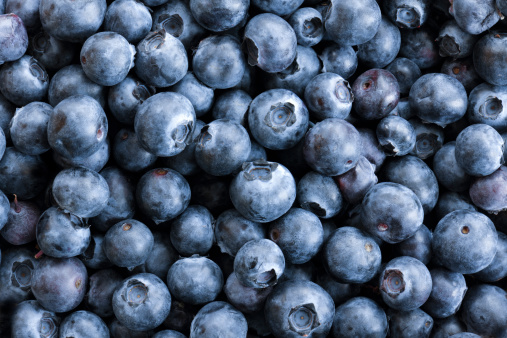 Closeup blueberries texture,Macro closeup,Blueberries background