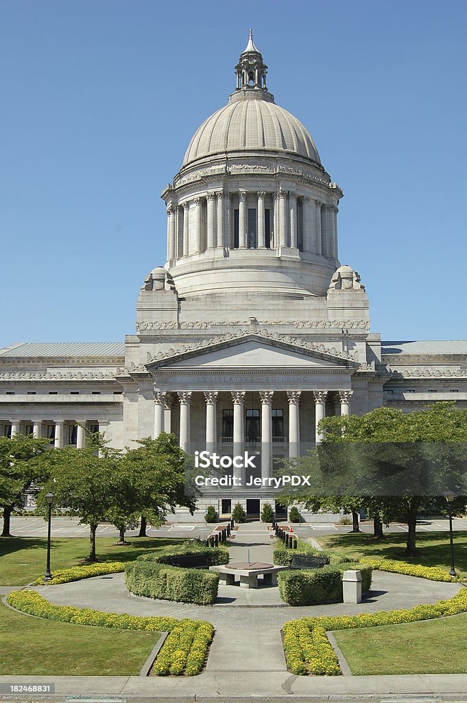 Capitólio do Estado de Washington em Olímpia, - Foto de stock de Arquitetura royalty-free