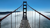 Golden Gate Bridge at San Francisco in California United States.