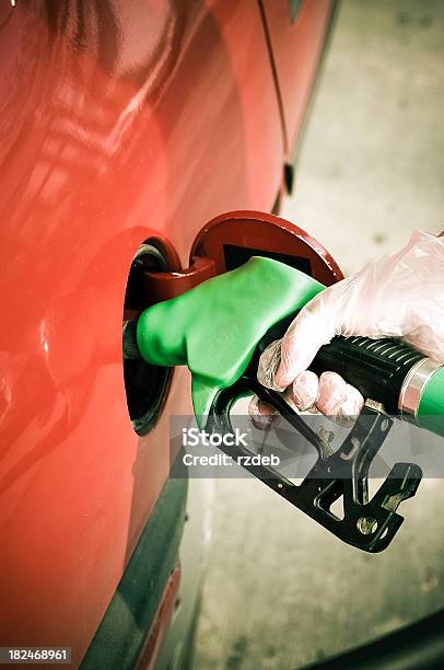 Oil Refueling Stock Photo - Download Image Now - Refueling, Adult, Car