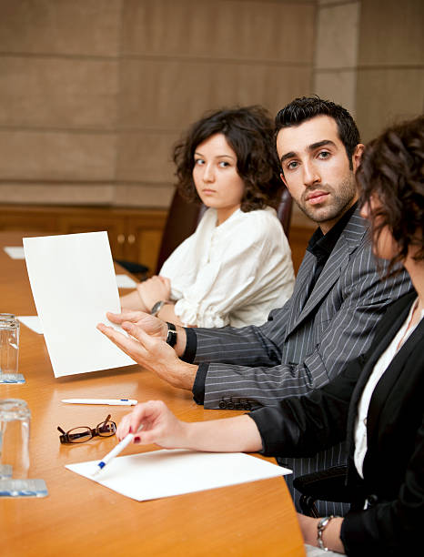 istock Business people  in a meeting 182469208