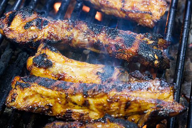istock bbq spare ribs on the grill 182469524