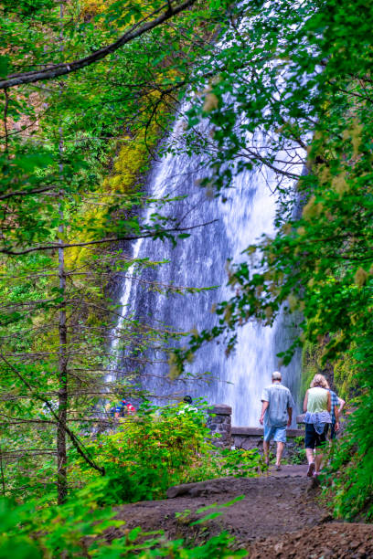 istock Wahkeena Falls, Columbia RIver Gorge - Oregon 1824697954