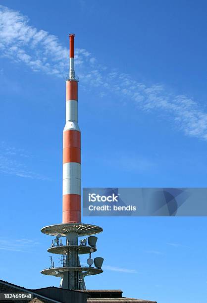 Torre De Comunicación Por Monte Brocken Foto de stock y más banco de imágenes de Alemania - Alemania, Alemania del Este, Antena - Aparato de telecomunicación