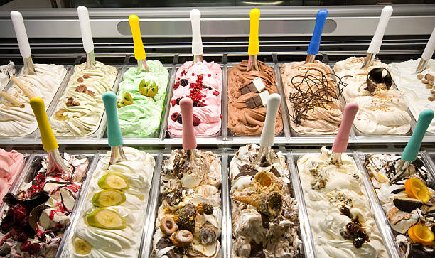 istock Several offbeat flavors of ice cream 182470539
