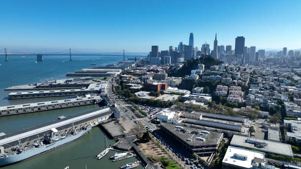 istock Panoramic View at San Francisco in California United States. 1824710699