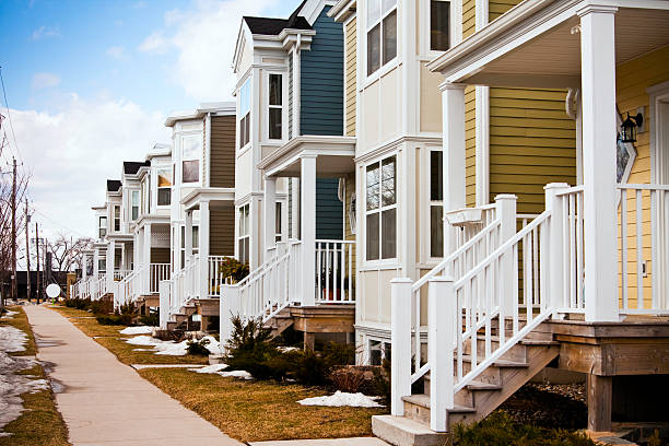 istock New Attached Townhouses 182471228