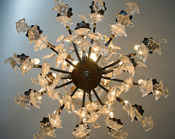 istock Victorian Glass Chandelier 182471375