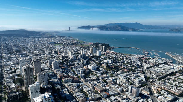 istock Panoramic View at San Francisco in California United States. 1824715123