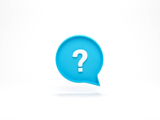 istock 3D rendering, 3D illustration. Question mark icon in speech bubble on white background. Business support. FAQ and Q&A concept. 1824715769