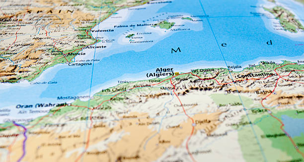 istock map of algers area 182472295
