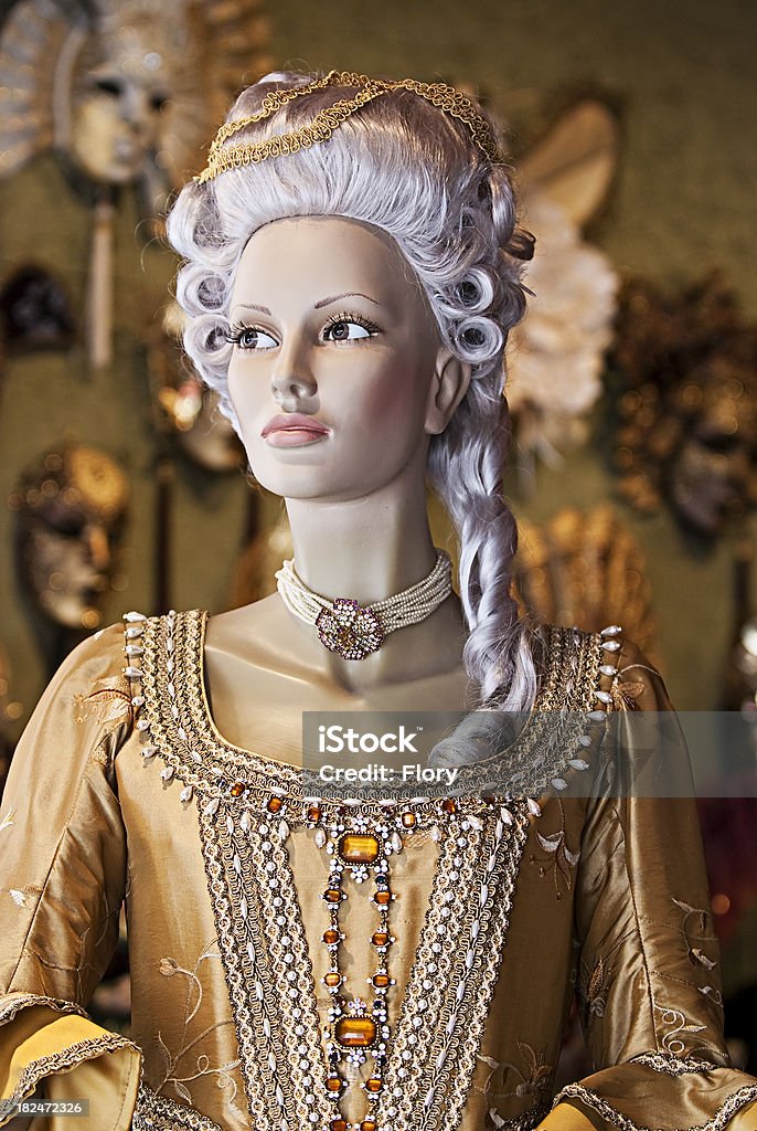Disfraz de ciego veneciano, s Mannequin, el carnaval de venecia - Foto de stock de Acontecimiento libre de derechos