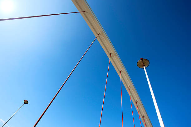 istock Abstract detail of a Suspension Bridge 182472336
