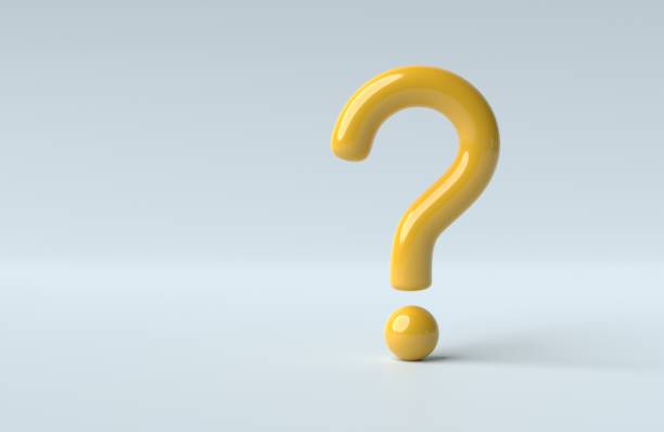 istock Yellow question mark symbol on blue pastel background. 3D render, 3D illustration. 1824724244