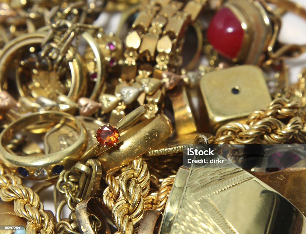 Resíduos de Ouro - Royalty-free Dourado - Cores Foto de stock