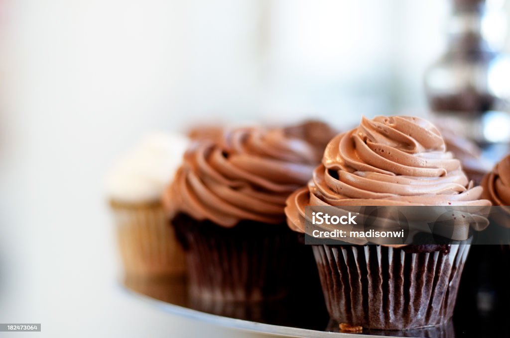 Шоколадный кекса - Стоковые фото Капкейк роялти-фри