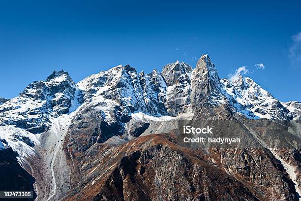 Khumbu Himalayas Stock Photo - Download Image Now - Mountain, On Top Of, High Section