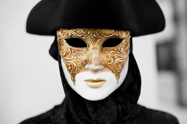 máscara de carnaval de venecia - costume stage costume sunlight carnival fotografías e imágenes de stock