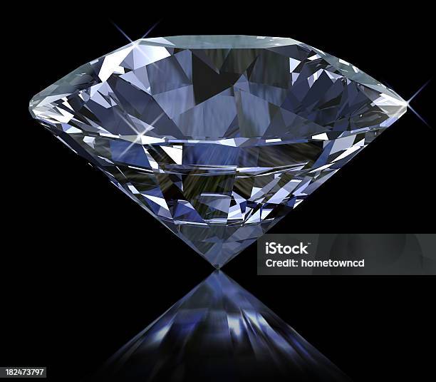 Blue Diamond Stockfoto und mehr Bilder von Blau - Blau, Diamant, Beleuchtet