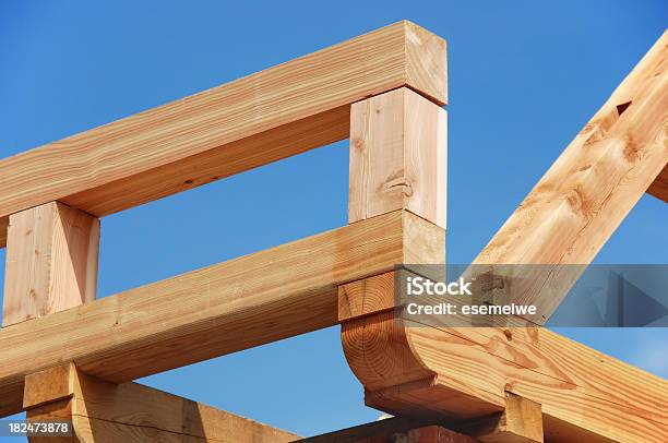 Timberframe — стоковые фотографии и другие картинки Архитектура - Архитектура, Архитектурный элемент, Бежевый