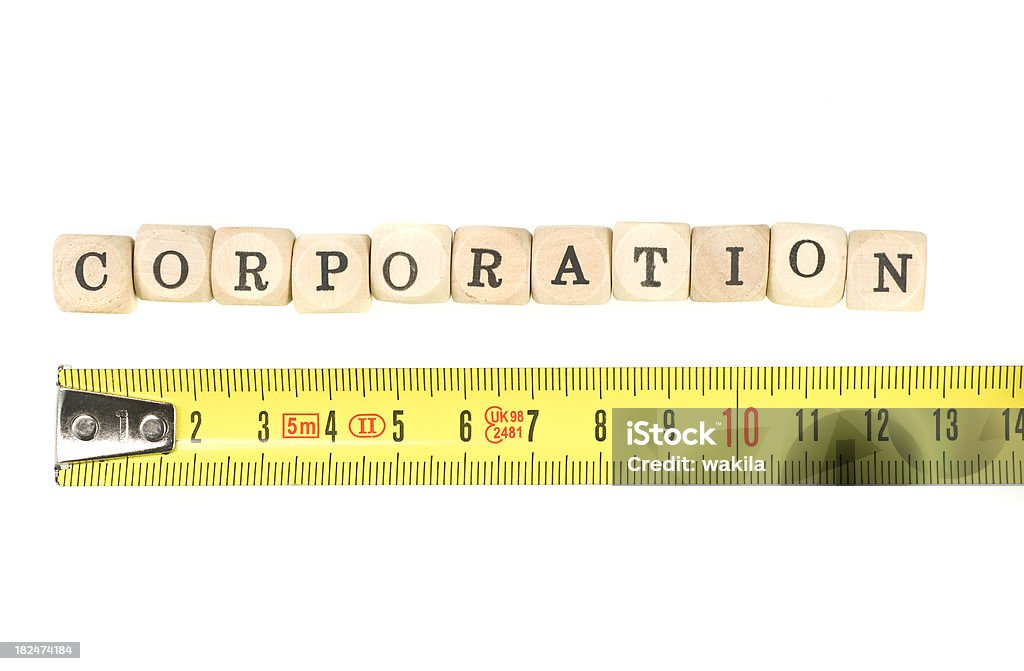 Medición de corporation - Foto de stock de Abstracto libre de derechos