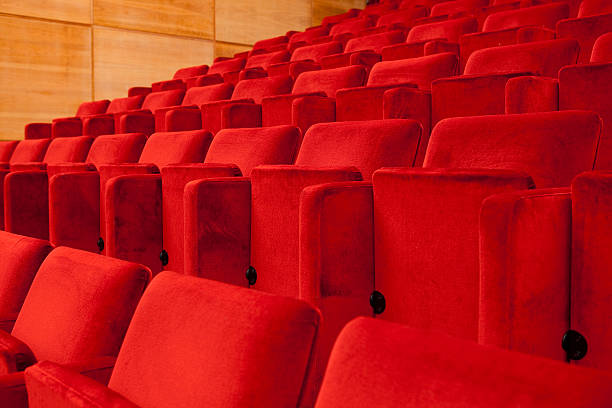 istock Red seats in a Theatre 182474353