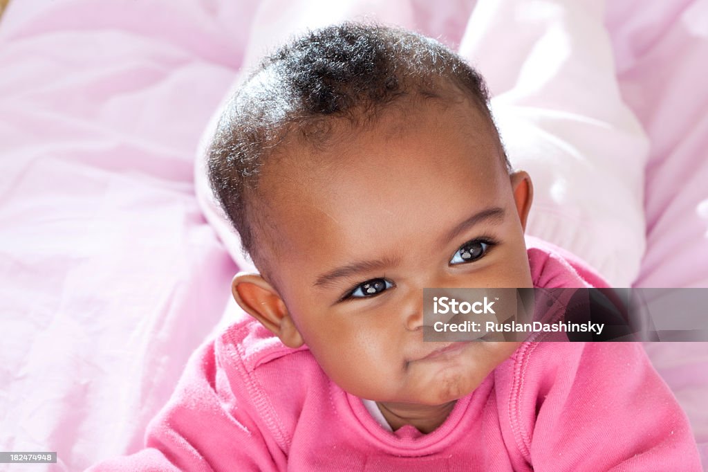 Bebê de seis meses de idade - Royalty-free Bebé Foto de stock