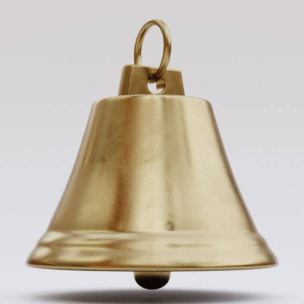 istock Realistic 3D Render of Christmas Bell 1824758175