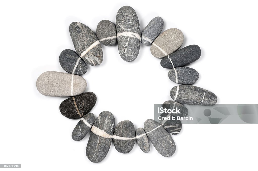 En forme de Cercle de pierres - Photo de Cercle libre de droits