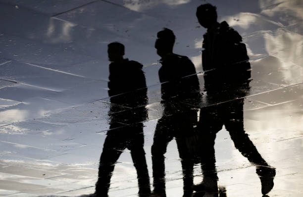 istock Silhouettes of Rain 182476080