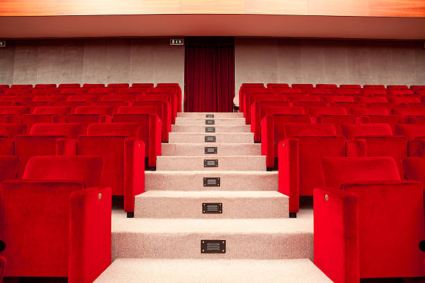 istock Red seats in a Theatre 182476332
