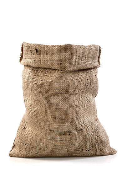 worek jutowy - burlap textile textured sack zdjęcia i obrazy z banku zdjęć