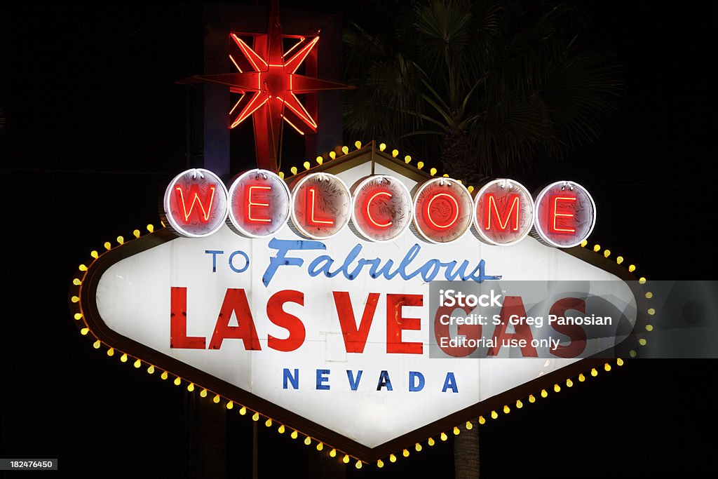Bem-vindo ao Las Vegas - Royalty-free Ao Ar Livre Foto de stock