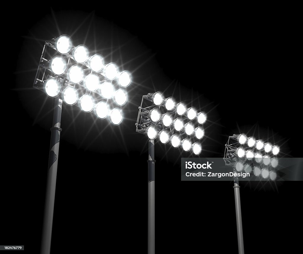 Estadio luces - Foto de stock de Reflector - Luz eléctrica libre de derechos