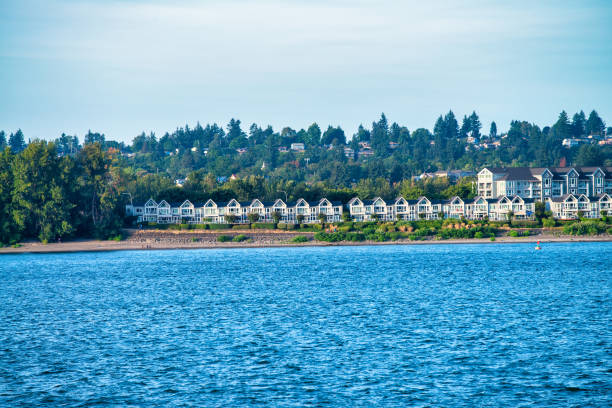 istock Coastline at sunset along Portland, Oregon 1824771405