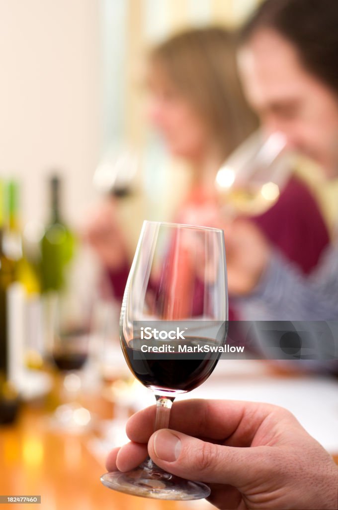 Degustação de Vinho - Royalty-free Adulto Foto de stock