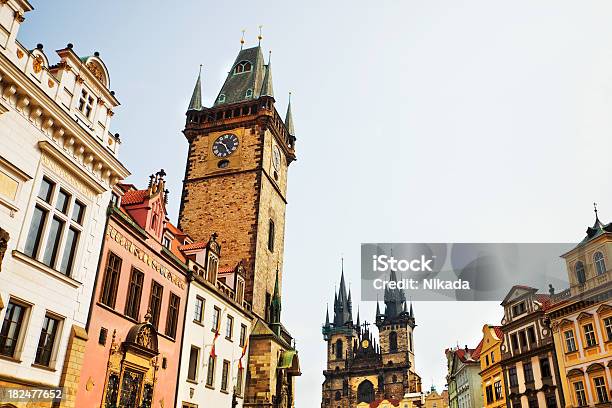 Città Vecchia Di Praga Repubblica Ceca - Fotografie stock e altre immagini di Ambientazione esterna - Ambientazione esterna, Architettura, Bellezza