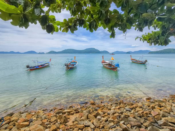 istock Fishing boats in Phuket, Thailand 1824776632