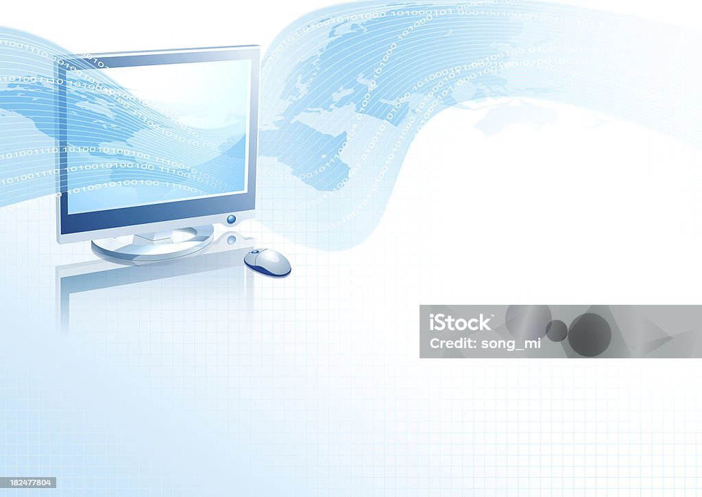 Globale communications - Lizenzfrei Abstrakt Stock-Foto
