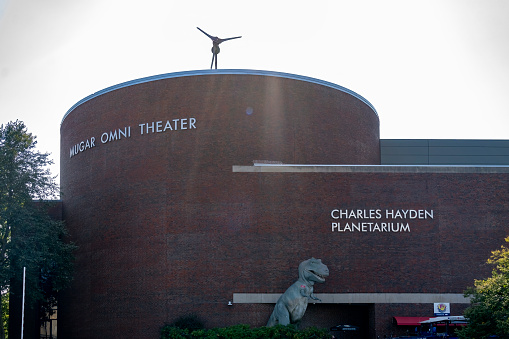 Mugar Omni Theatre and Charles Hayden Planetarium in Boston, Massachusetts, USA.