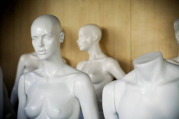 istock Mannequins of a store 182477857