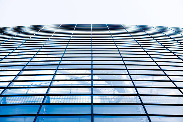istock Glass facade of a contemporary building 182477895