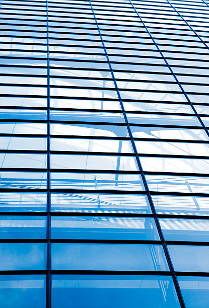 istock Glass facade of a contemporary building 182477899