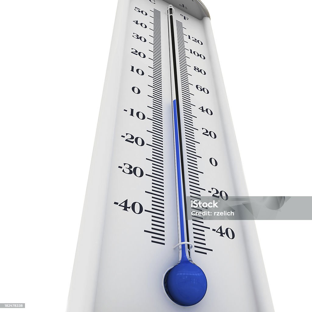 Termómetro de grados cero - Foto de stock de Adivinación libre de derechos