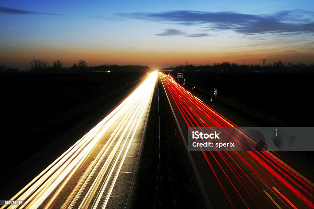 La noche highway - Foto de stock de Abstracto libre de derechos