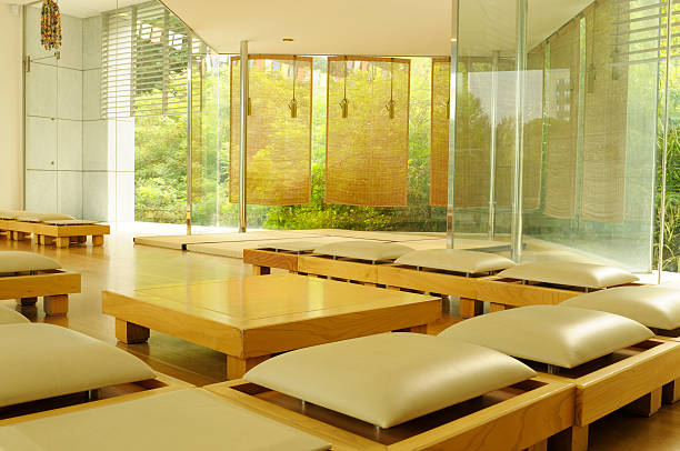 istock Contemporary Japanese Tea Room 182478449