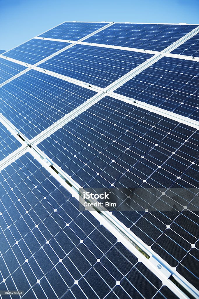 Energia Solar - Royalty-free Central de Energia Solar Foto de stock