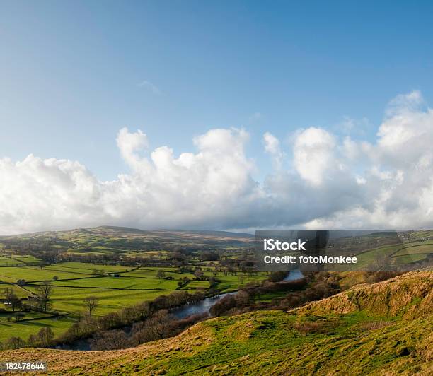 Teesdale Offene Landschaft Und Wolkengebilde Durham Großbritannien Stockfoto und mehr Bilder von Tees