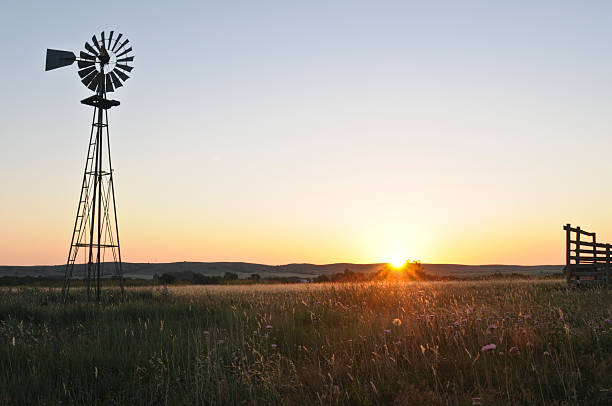 istock Morning sunrise in the country 182478986