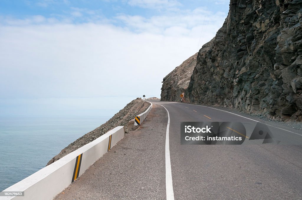 Straße entlang der pazifischen Küste von Peru - Lizenzfrei Peru Stock-Foto